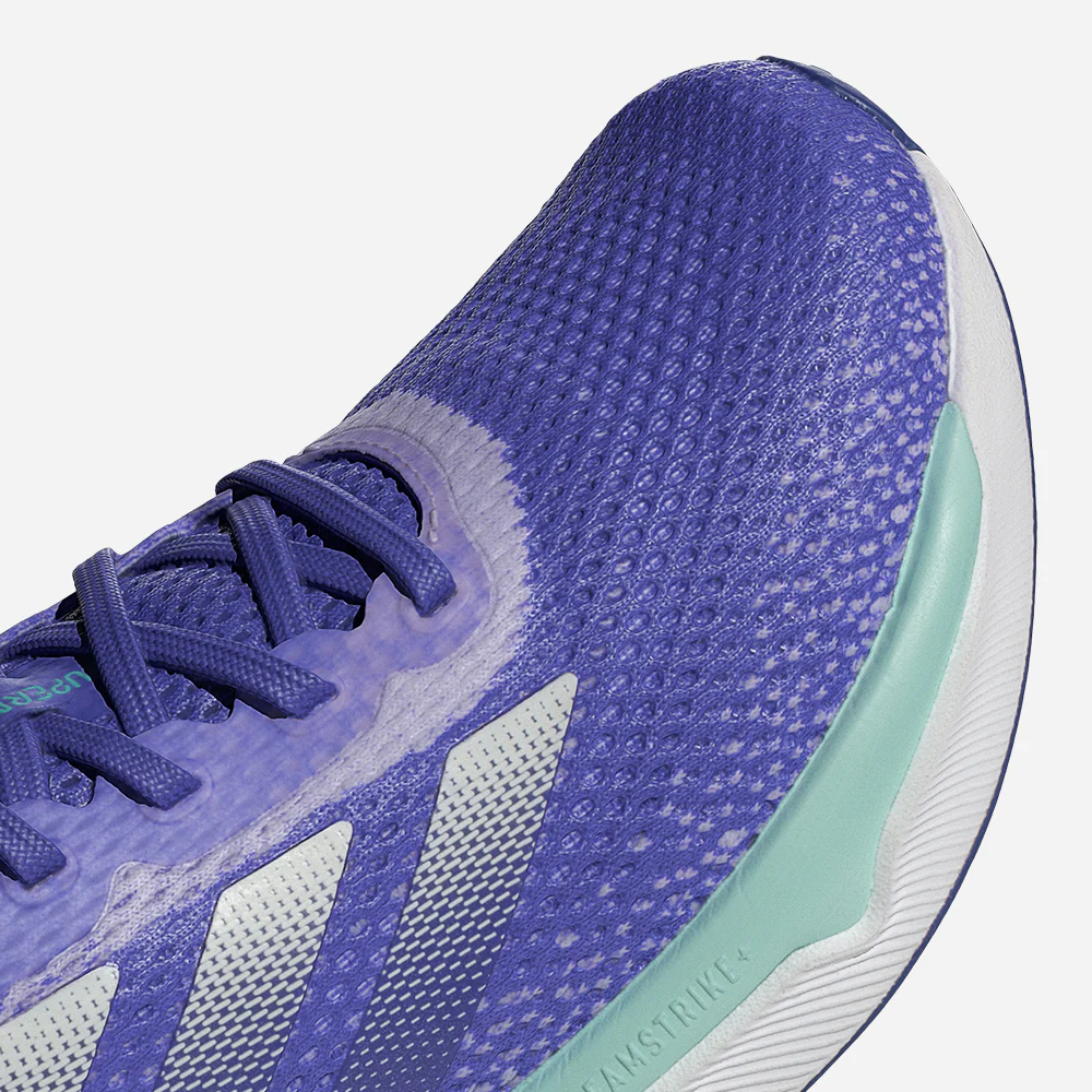 Women's Adidas Supernova Stride Running Shoes - Blue