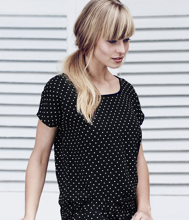 Warehouse Leopard Print Chiffon Dress