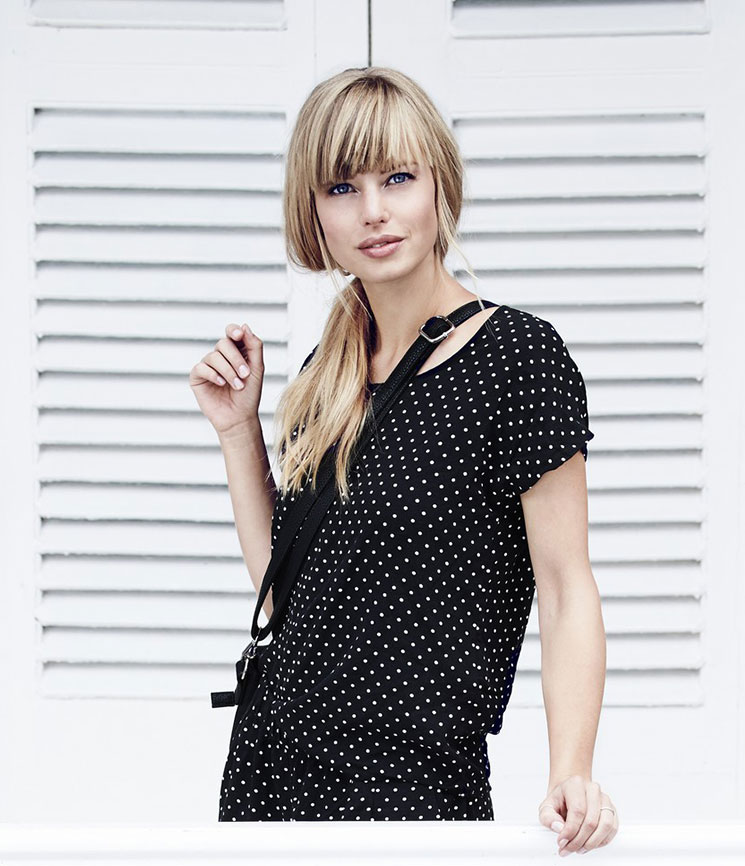 Warehouse Leopard Print Chiffon Dress